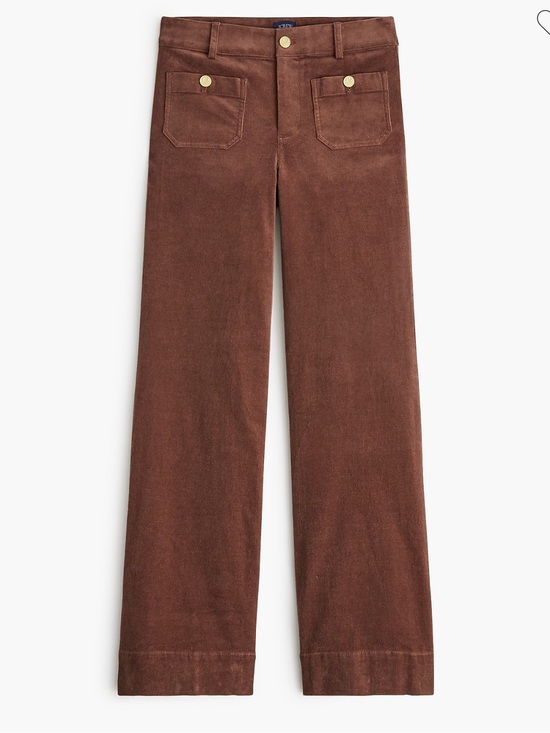 J. Crew Pants - J.Crew Corduroy Lizzie patch-pocket pant